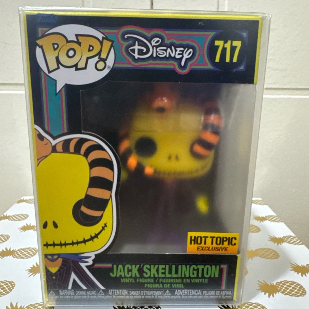 Funko Pop! Disney- Jack Skellington- w/ Snake Hot Topic (Exclusive) #717